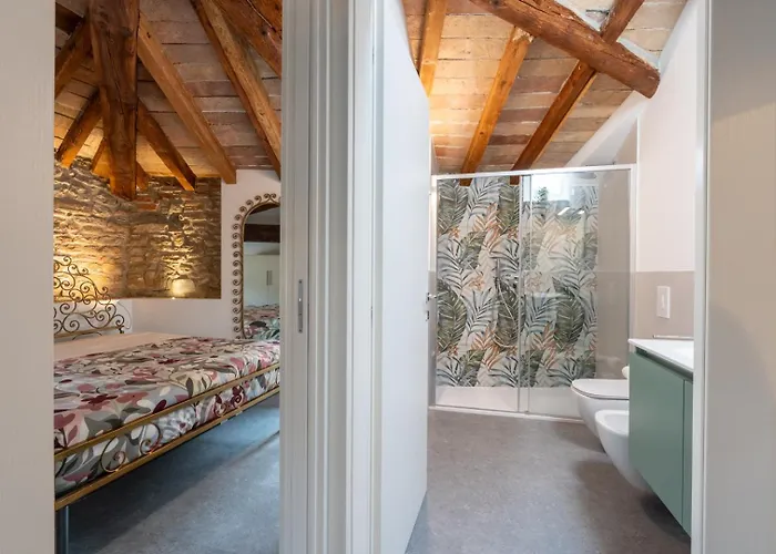 Apartmán Fieno Attic Charme&relax Bergamo